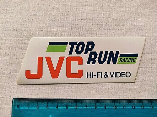 Adesivo jvc top run - top, racing