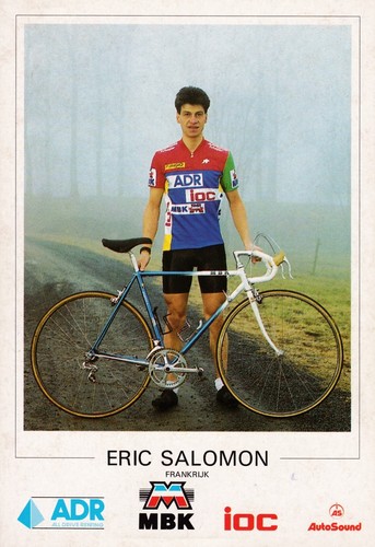 Cyclisme carte cycliste eric - cyclisme,