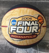 Wilson Final Four NCAA 2006 Indianapolis Basketball Signed by Magnum Rolle #15