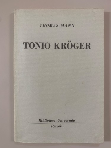 Tonio kröger thomas mann - di,