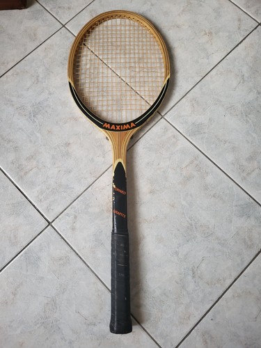 Racchetta tennis legno - legno, vintage