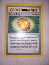 Carte Pokemon Bacca Oro 93/111 Ita Non Comune Vintage Set Neo Genesis No Holo