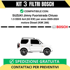 KIT BOSCH 3 Filtri tagliando