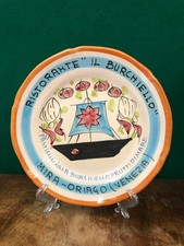 Vendo Piatto del Buon Ricordo Ristorante Il Burchiello Mira-Oriago (Venezia)