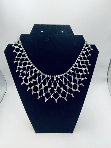 Collana vintage strass - collana,