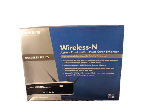 Cisco linksys wap4400n access - cisco,