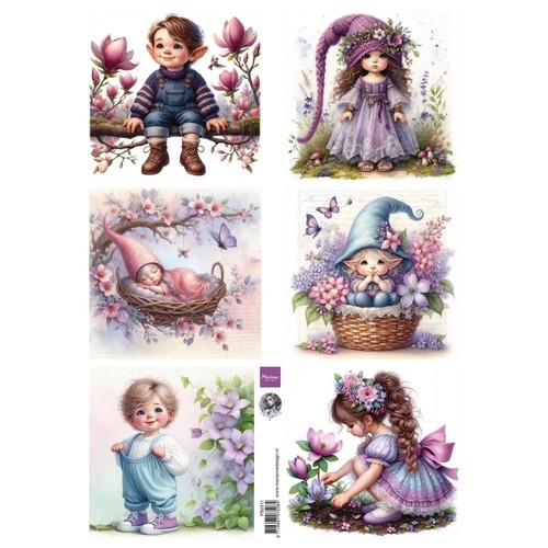 Carta découpage giardini - da,