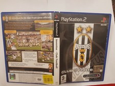 Copertina Cover Originale Ps2 Playstaion2 (no cd) Juventus Club Football 