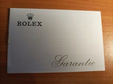 Garanzia Rolex 1972 tutti i