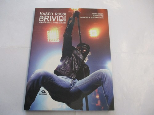 Vasco rossi brividi - rossi, libro