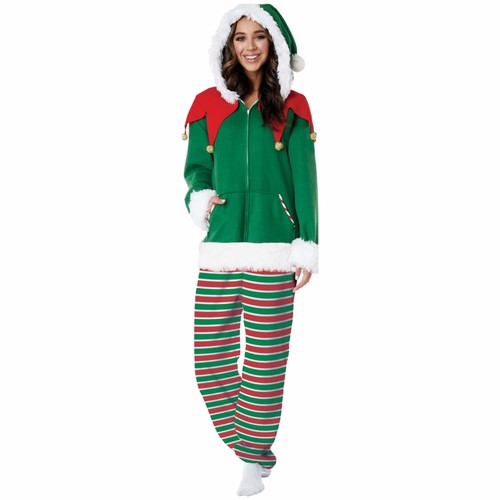 Costume elfo pile tuta - costume,