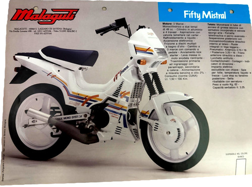 Brochure depliant malaguti - brochure-,
