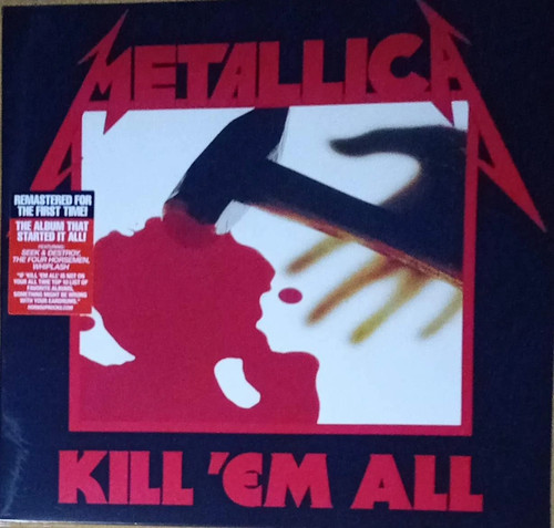 Metallica kill all lp - kill,