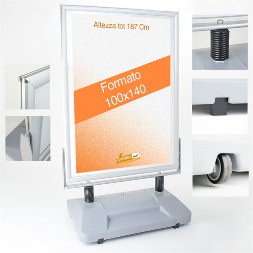 Espositore pubblicitario - espositore, a