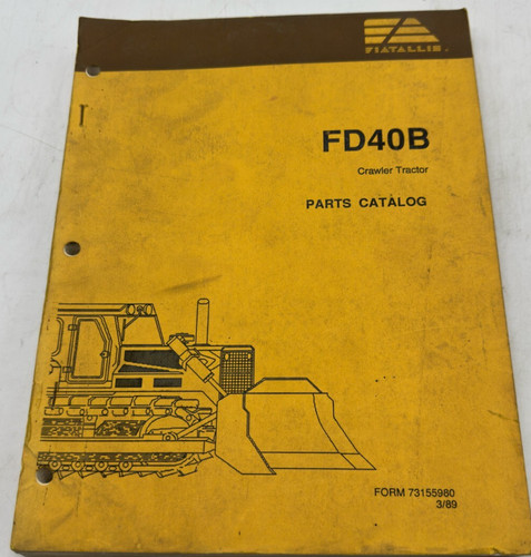 Fiat allis model fd40b - allis,