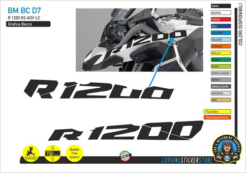 Adesivi becco parafango moto - parafango,