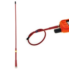 Antenna Flessibile 38cm per Garmin Alpha 100 200i 200 50 300i Astro 320 430 (Rosso)