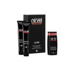 NIRVEL STIRATURA IN CREMA SISTEMA LISCIANTE STIRANTE CAPELLI 2X60ML + FISSAGGIO