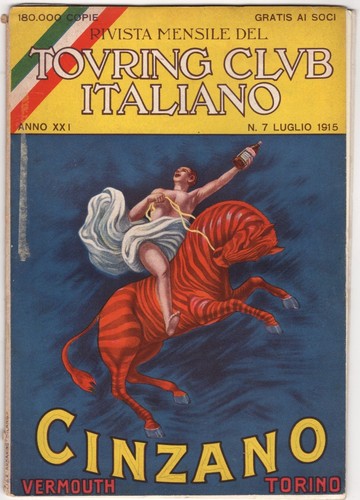 Rivista mensile del touring - rivista,