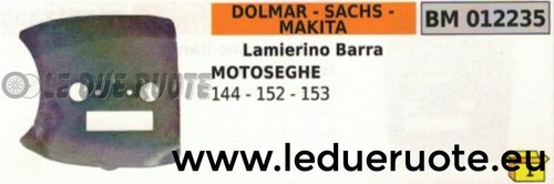 Lamierino barra motosega - lamierino,