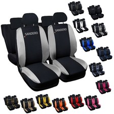 COPRISEDILI AUTO COMPATIBILI CON SANDERO MADE IN ITALY SET COMPLETO VARI COLORI