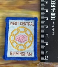 Vintage Cloth Scout Badge West