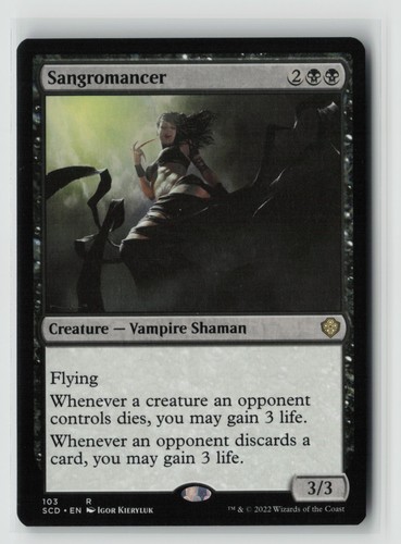 Sangromancer 103 starter - 103,