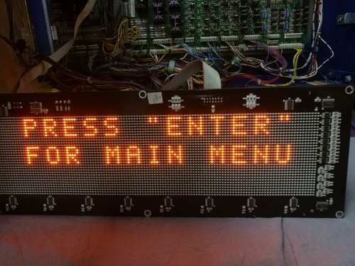Pinball flipper dot matrix led - pinball,