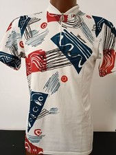 maglia SHIRT CYCLING ciclismo originale vintage team SANTINI  tg XL