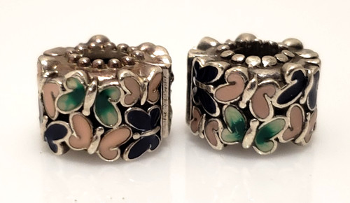 Set clip smaltate pandora - set,