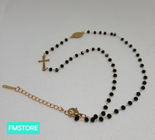 Collana rosario simil perle - rosario, in