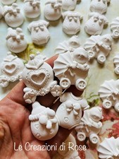 50 Decorazioni Gessetti Profumati Nascita Battesimo