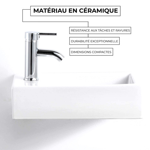 Lavamani ceramica - in,
