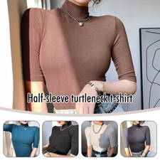 T-shirt donna girocollo slim
