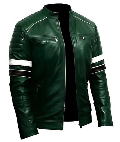 Giacca pelle uomo - uomo, elegante