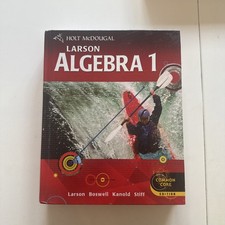 Good (On Sale) Larson Algebra 1 TEXTBOOK: Common Core Edition