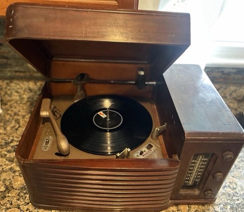 Antico giradischi radio - , philco