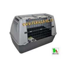 DecHome Trasportino Cane con Porta Tappetino 77x43x51h cm Grigio - BRACCO 80