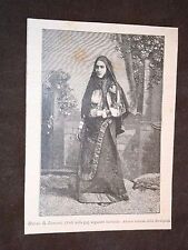 Costume sardo Donna di Lanusei Sardegna