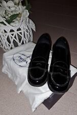 MOCASSINO NERO PRADA IN PELLE