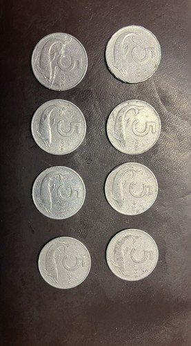 Monete lire del 1954 - da,