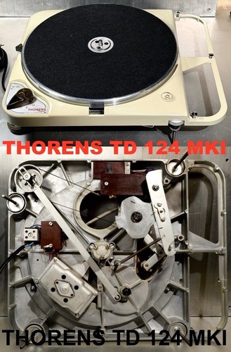 Thorens 124 mk1 etichetta - thorens,