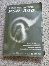 Yamaha PSR-340 Manuale d'uso