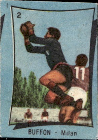 Figurina cartonata calciatori - figurina,