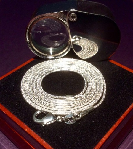 Catena serpente lusso argento - catena,