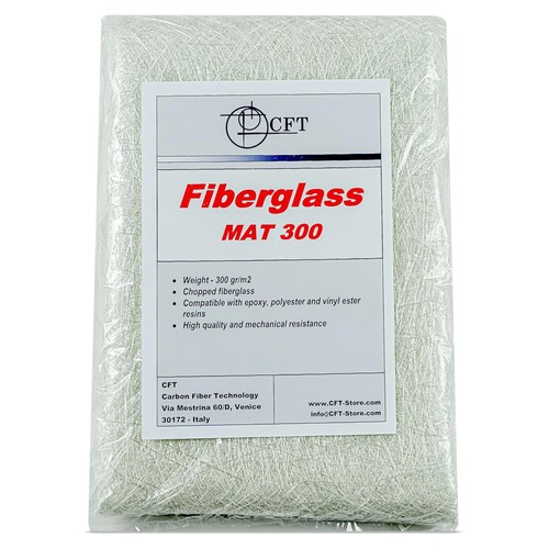 Mat 300 fibra vetro m - 2, m²