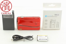 Leggi! [Ottica come nuova] Fujifilm Finepix Z800 EXR fotocamera digitale compatta rossa GIAPPONE