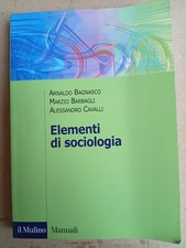 Elementi di sociologia - Bagnasco, Barbagli, Cavalli - Manuali il Mulino, 2010