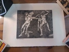 CARLO SANTACHIARA- LITOGRAFIA PRIMO STATO COPIA UNICA 1978