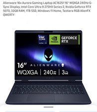 Notebook alienware ac16251 - notebook,
